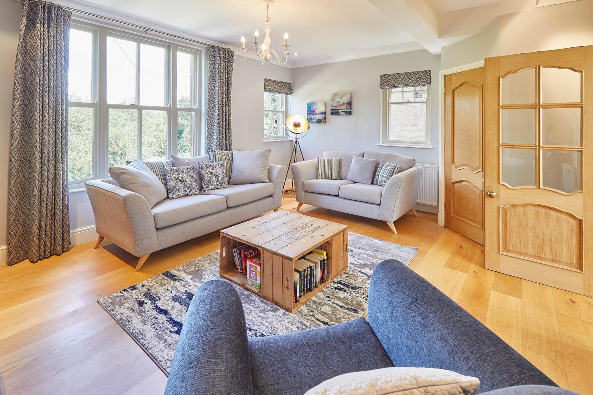 Just The Place River View 3 Bedroom Cottage In Masham Bagian luar foto